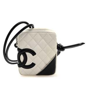 Chanel Calfskin Quilted Cambon Small #261055C13B